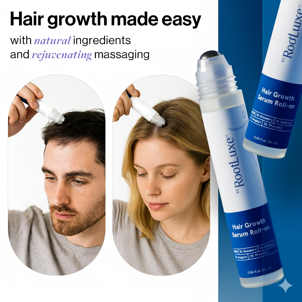 RootLuxe™ Rosemary Hair Growth Serum